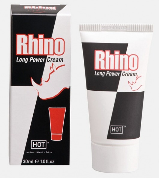Крем-пролонгатор для мужчин Rhino - 30 мл. - HOT - купить с доставкой в Армавире