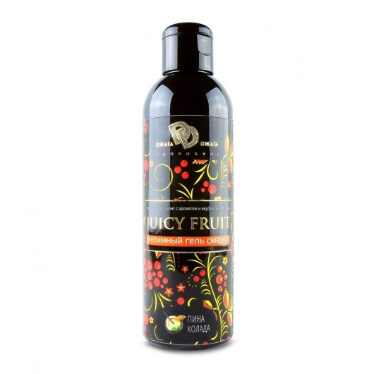 Интимный гель на водной основе JUICY FRUIT с ароматом пина колада - 200 мл. - БиоМед - купить с доставкой в Армавире