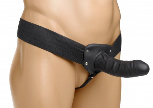 Полый страпон Erection Assist - 15,2 см. - XR Brands - купить с доставкой в Армавире