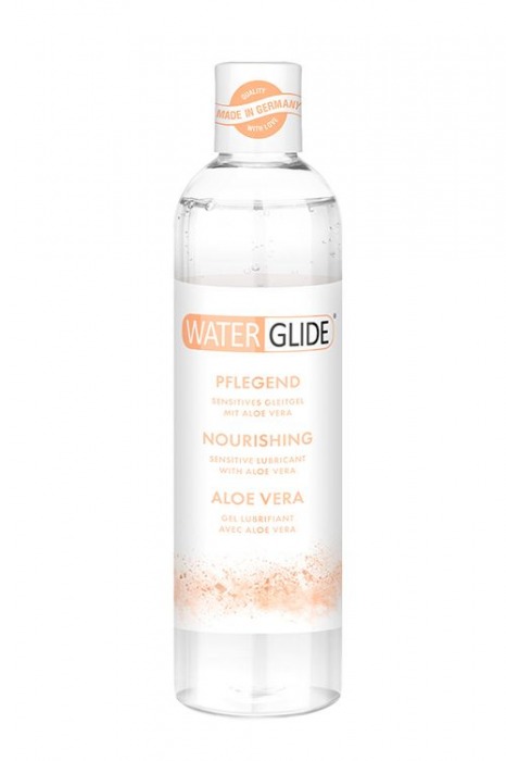 Лубрикант на водной основе с алоэ вера NOURISHING - 300 мл. - Waterglide - купить с доставкой в Армавире
