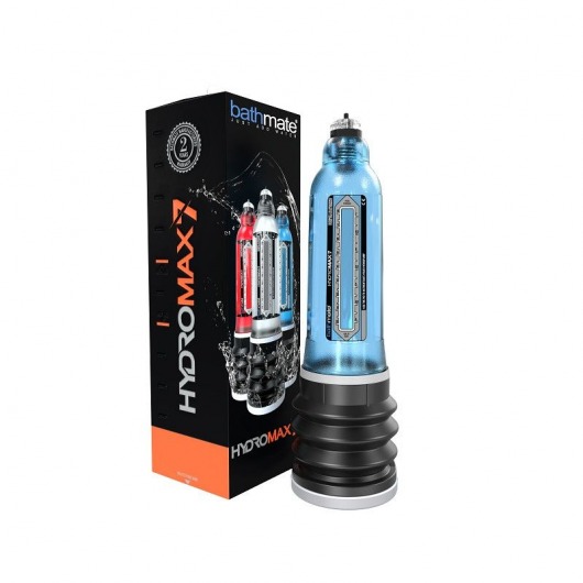 Синяя гидропомпа HydroMAX7 - Bathmate - в Армавире купить с доставкой
