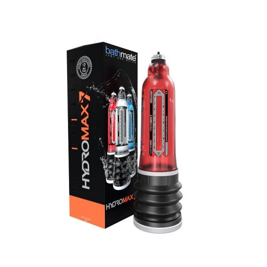 Красная гидропомпа HydroMAX7 - Bathmate - в Армавире купить с доставкой