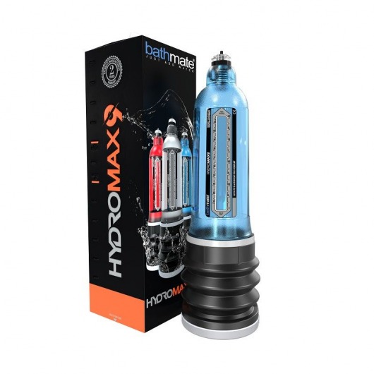 Синяя гидропомпа HydroMAX9 - Bathmate - в Армавире купить с доставкой
