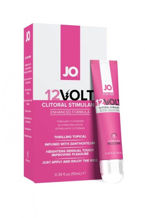 Возбуждающая сыворотка мощного действия JO Volt 12V - 10 мл. - System JO - купить с доставкой в Армавире