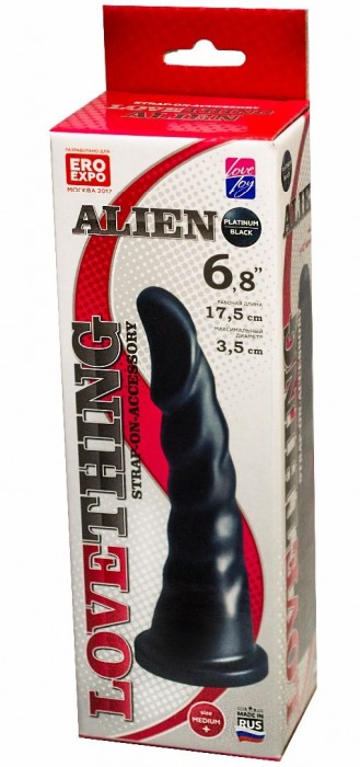 Насадка для трусиков харнесс Alien - 17,5 см. - LOVETOY (А-Полимер) - купить с доставкой в Армавире
