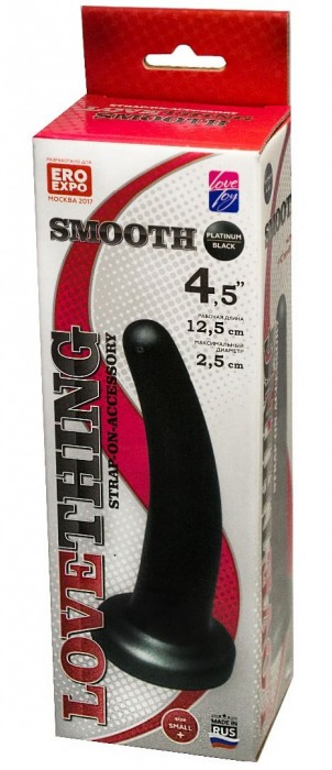 Анальная насадка Smooth - 12,5 см. - LOVETOY (А-Полимер) - купить с доставкой в Армавире