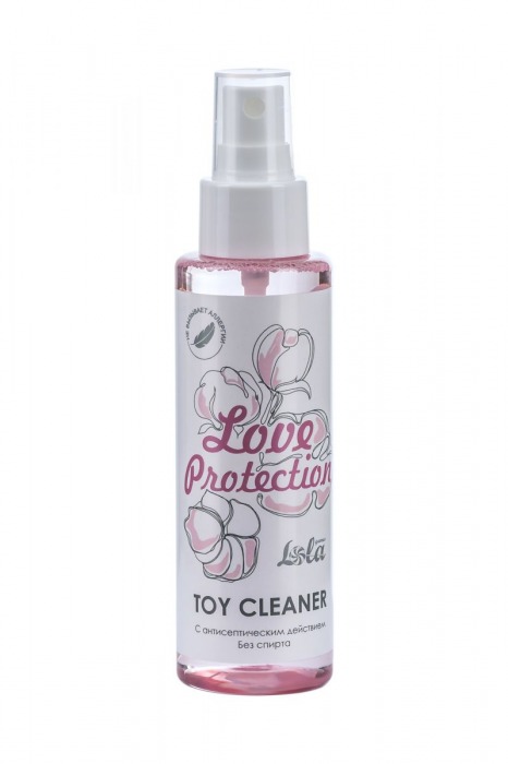 Гигиенический антисептический лосьон Toy cleaner - 110 мл. - Lola Games - купить с доставкой в Армавире