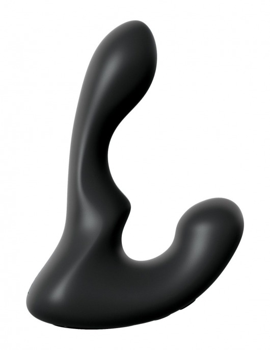 Черный анальный вибростимулятор P-Spot Milker - 14 см. - Pipedream - в Армавире купить с доставкой