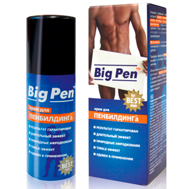 Крем Big Pen для увеличения полового члена - 50 гр. - Биоритм - в Армавире купить с доставкой