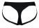 Черные трусики для насадок Heroine Lingerie Harness - size L - Strap-on-me - купить с доставкой в Армавире